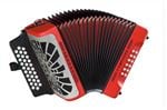 Hohner Compadre EAD Accordion Red with Gig Bag
